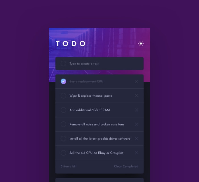 App project "Todo"